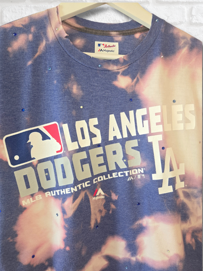 Los Angeles Dodgers Crop Top- Medium
