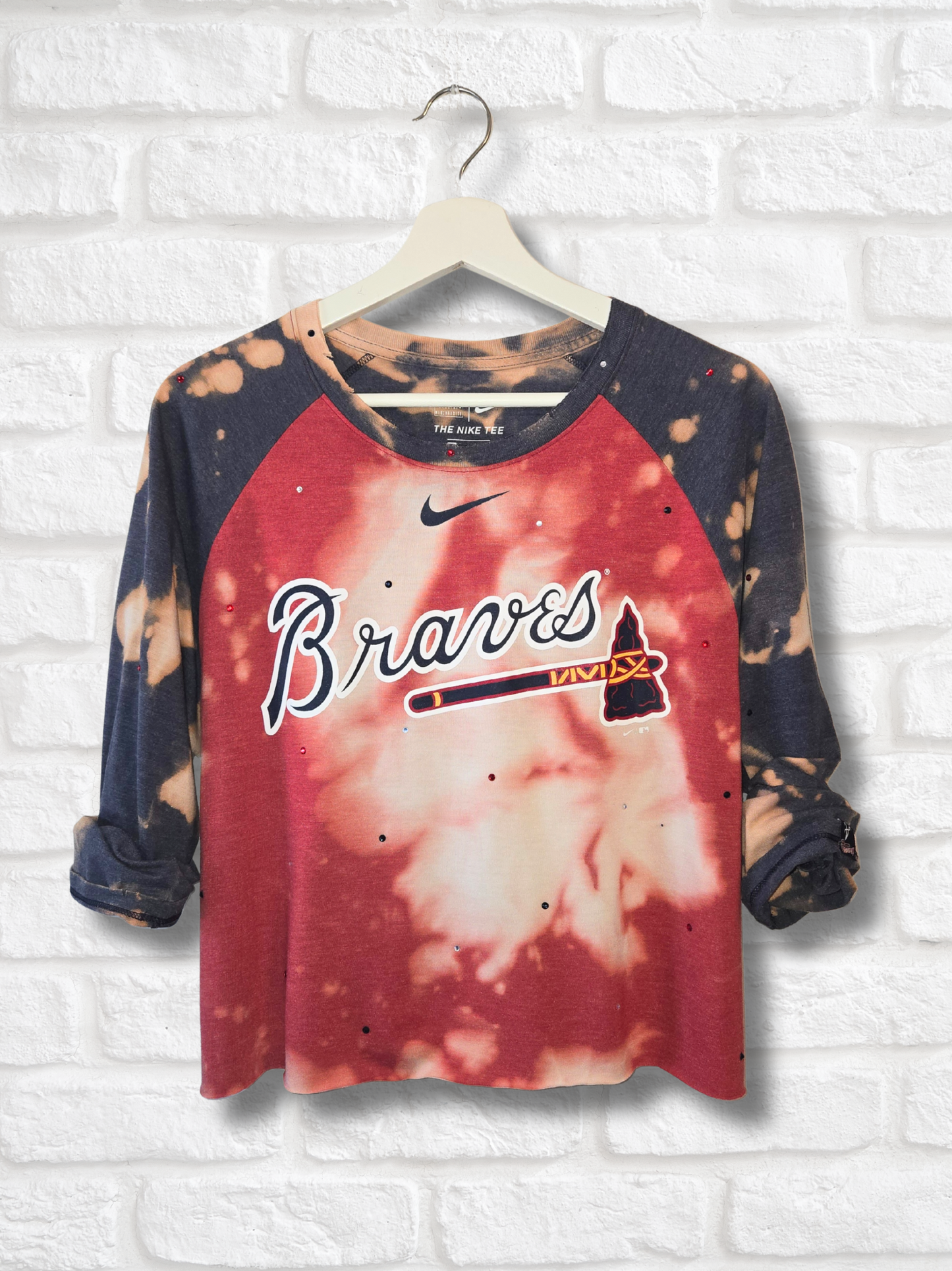 Atlanta Braves Crop Top- Large