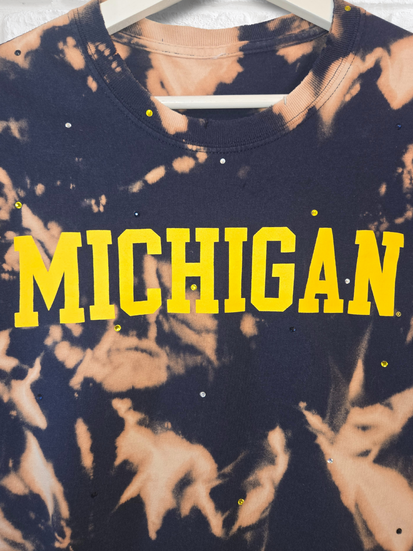 Michigan Wolverines Crop Top