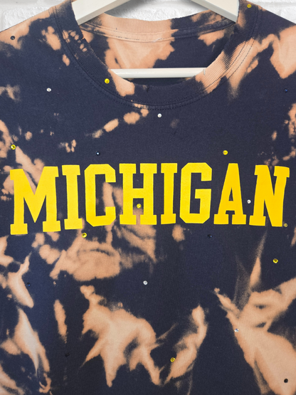 Michigan Wolverines Crop Top