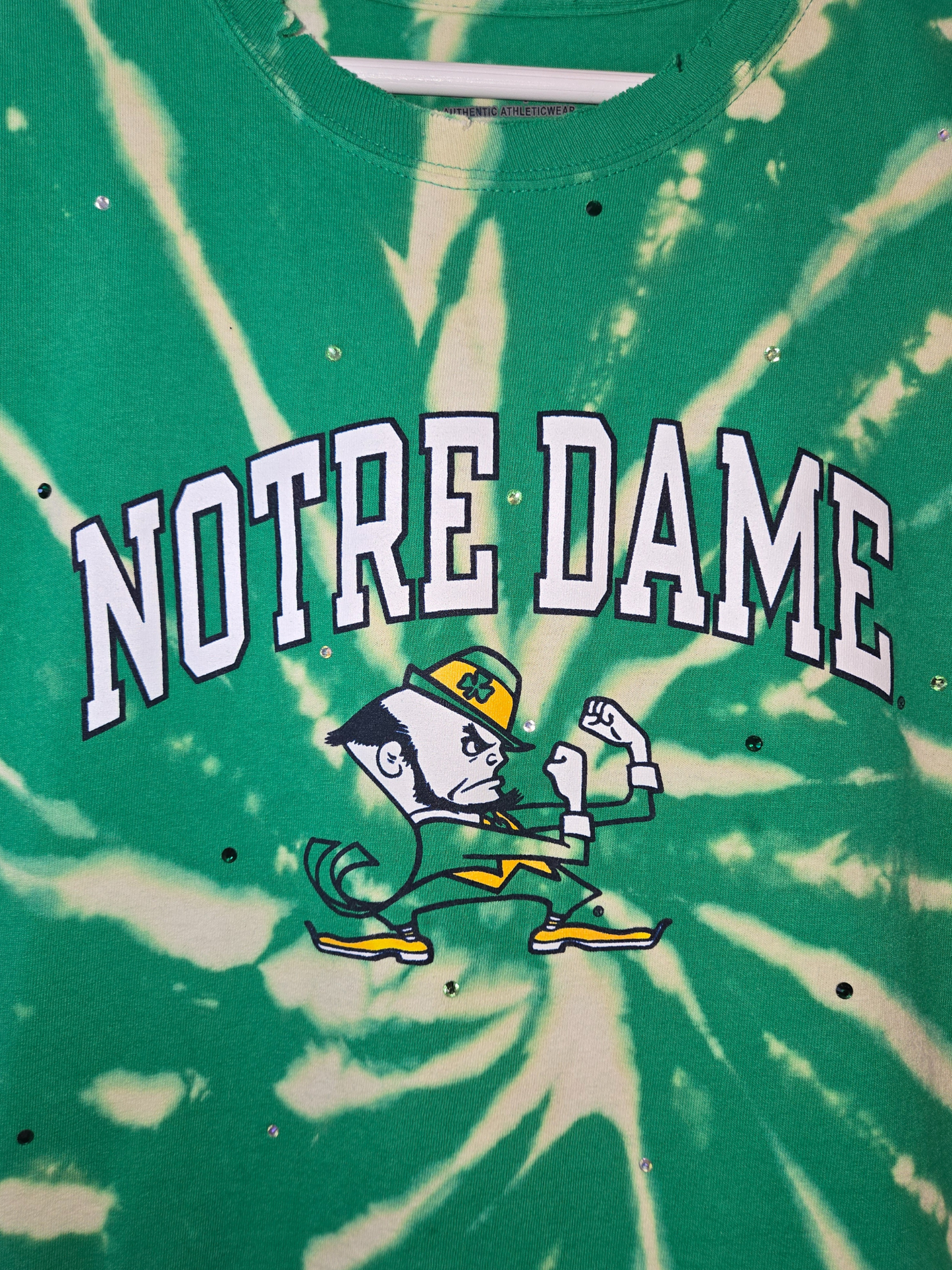 Notre Dame Crop Top