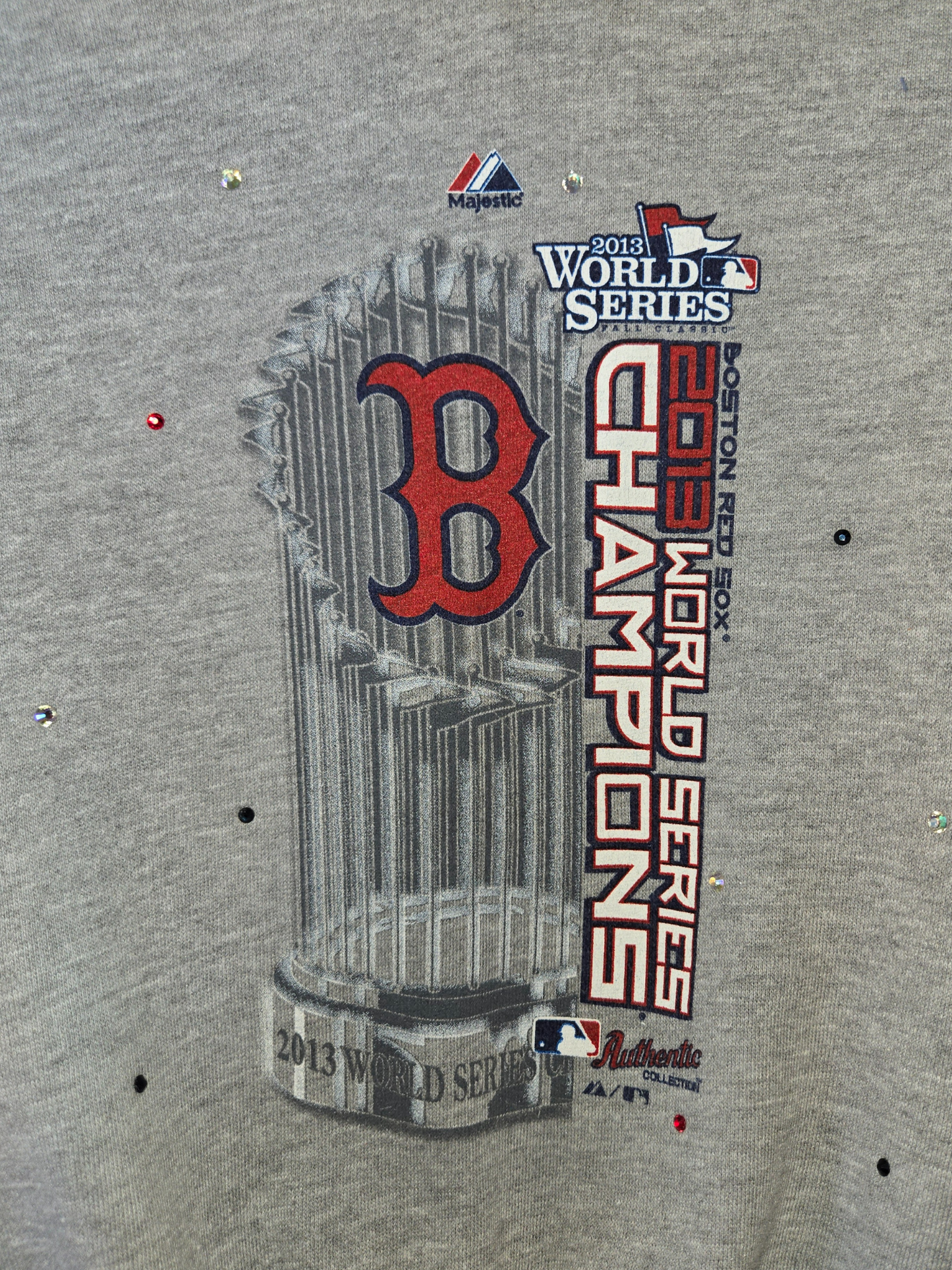Boston Red Sox Crop Hoodie M/L