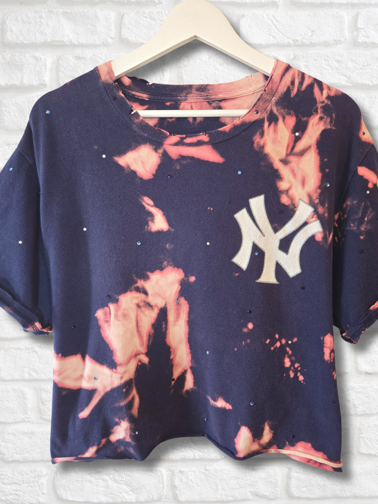 New York Yankees Crop Top- XL