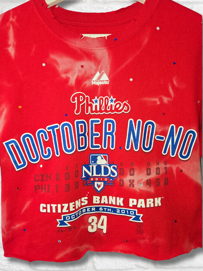 Philadelphia Phillies Crop Top- Small