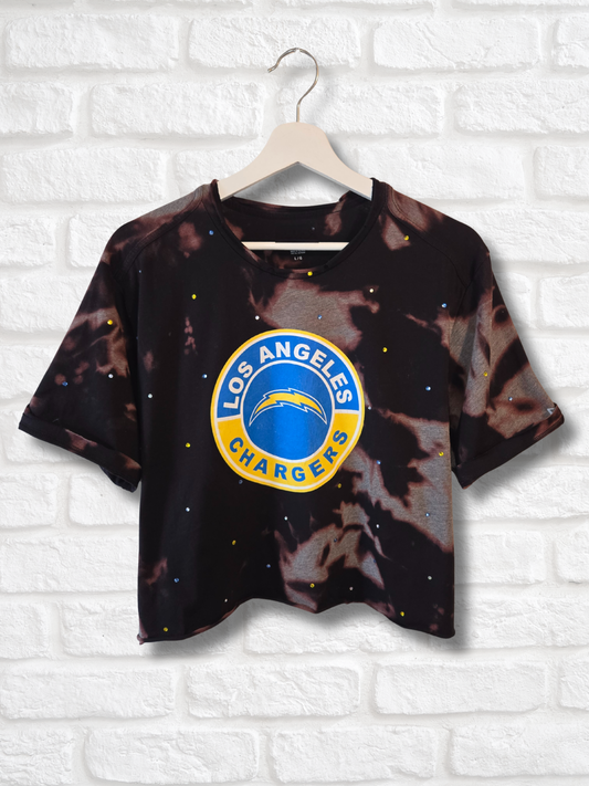 Los Angeles Chargers Crop Top