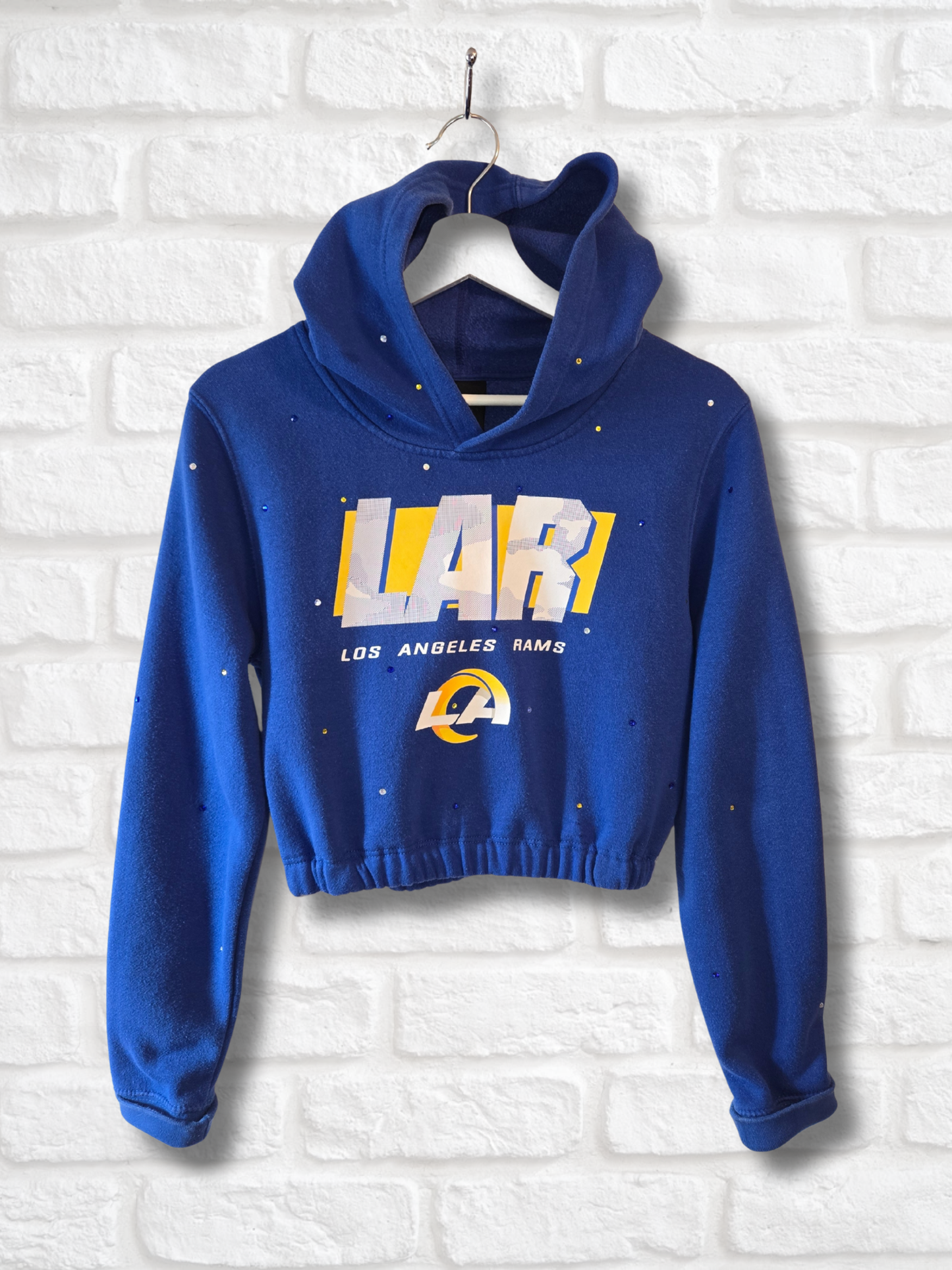 Los Angeles Rams Crop Hoodie