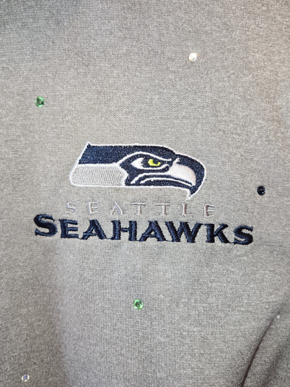 Seattle Seahawks Crop Hoodie