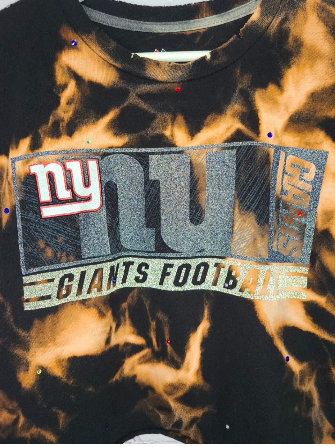 New York Giants Crop Top
