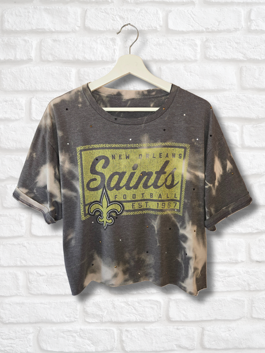 New Orleans Saints Crop Top