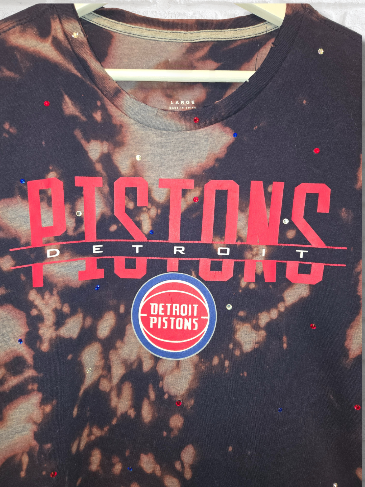 Detroit Pistons Crop Top
