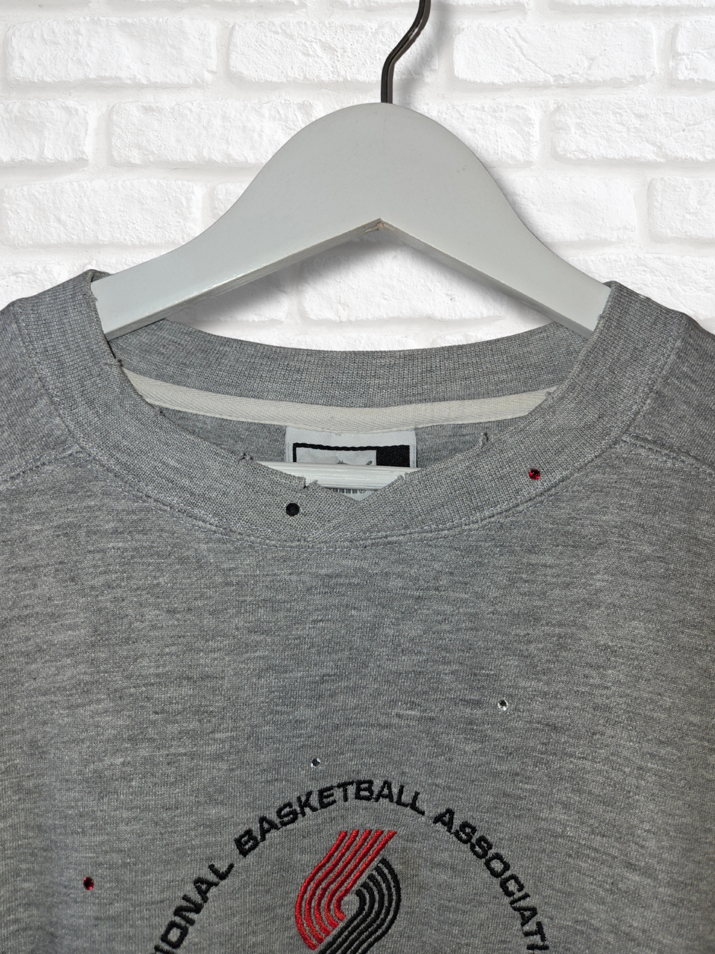 Portland Trail Blazers Crop Sweatshirt