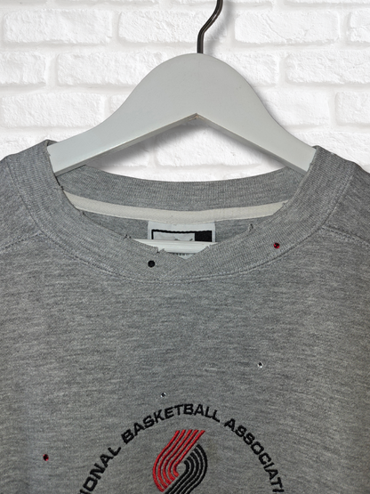 Portland Trail Blazers Crop Sweatshirt