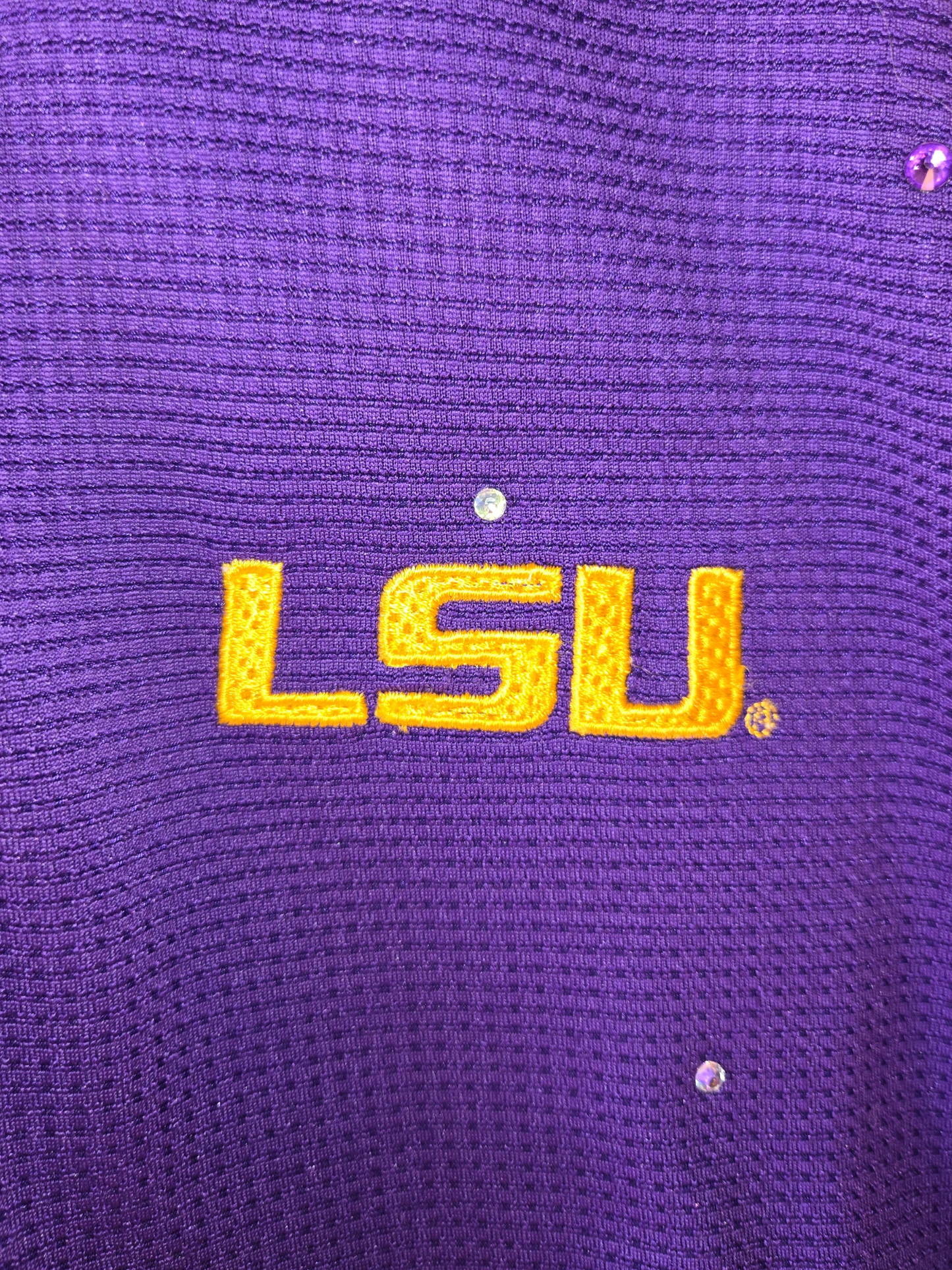 LSU Tigers Crop Polo