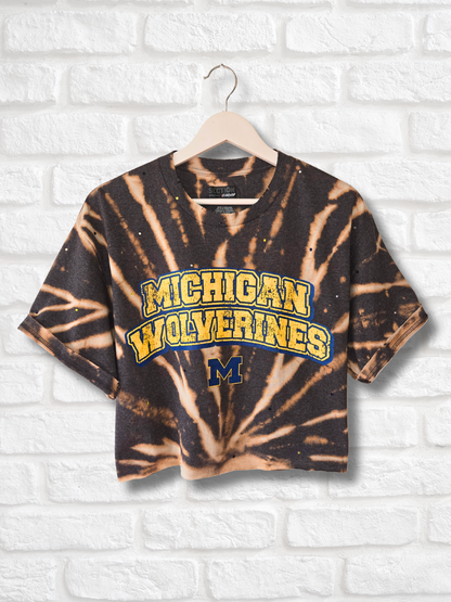 Michigan Wolverines Crop Top