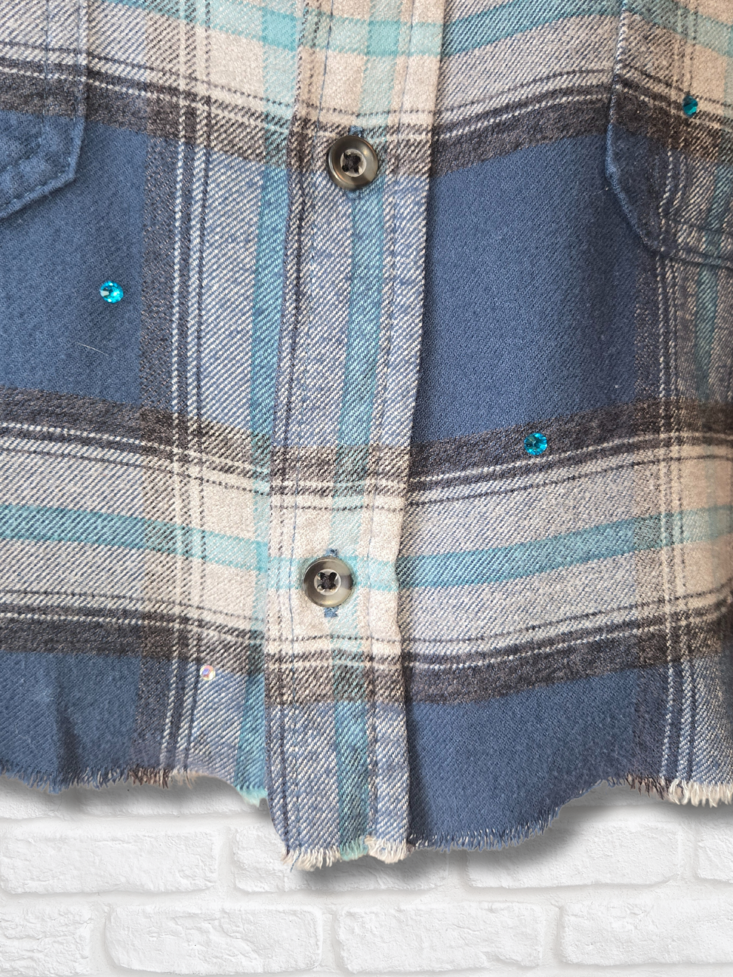 San Jose Sharks Crop Flannel