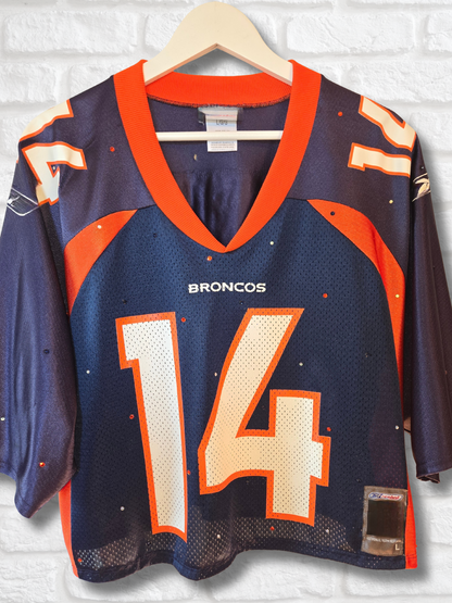 Denver Broncos Crop Jersey