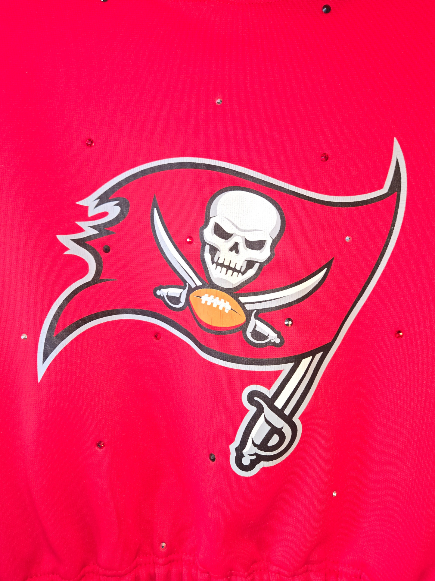 Tampa Bay Buccaneers Crop Hoodie