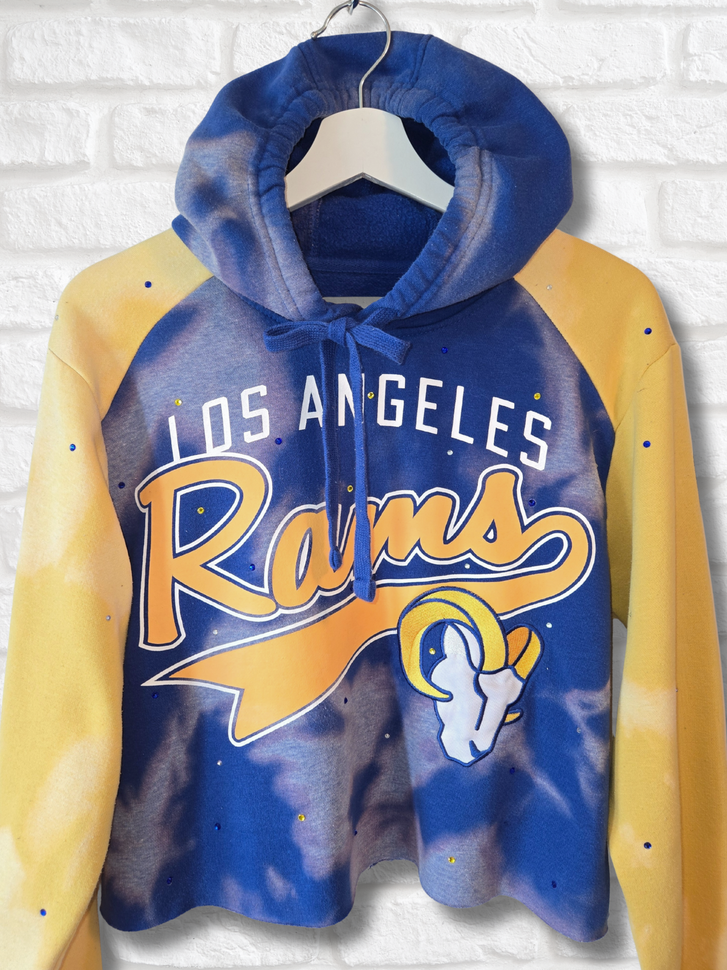 Los Angeles Rams Crop Hoodie