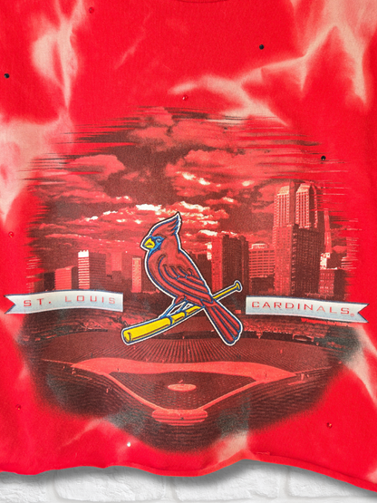 St Louis Cardinals Crop Top- Large
