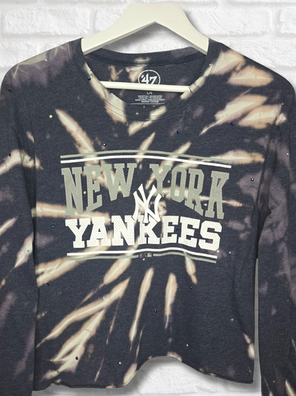 New York Yankees Crop Top - Large