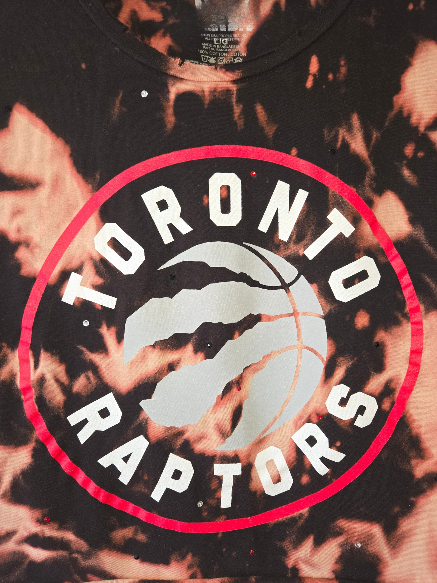 Toronto Raptors Crop Top- Large