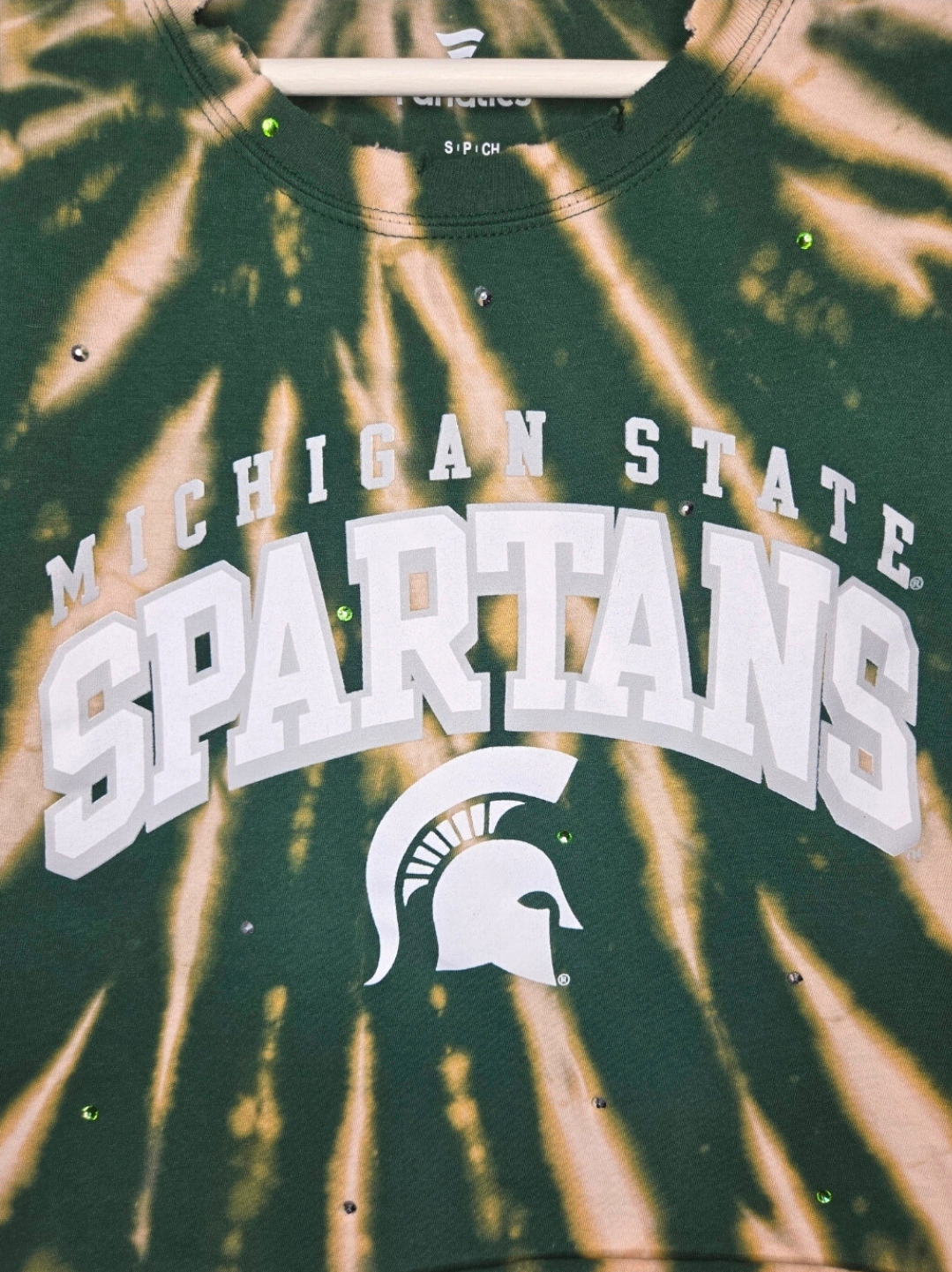 Michigan State Spartans Crop Top