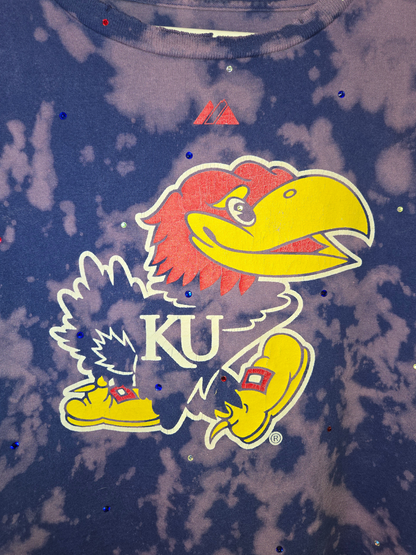 Kansas Jayhawks Crop Top