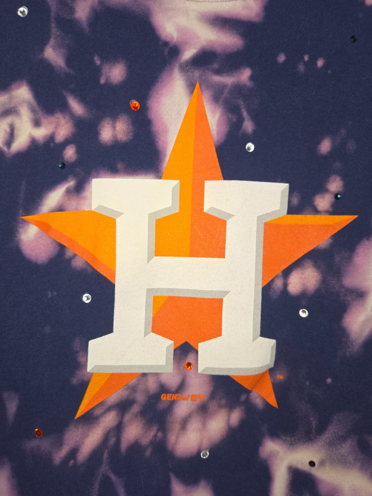 Houston Astros Crop Top- Small