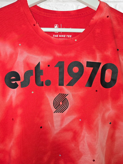 Portland Trail Blazers Crop Top - Medium