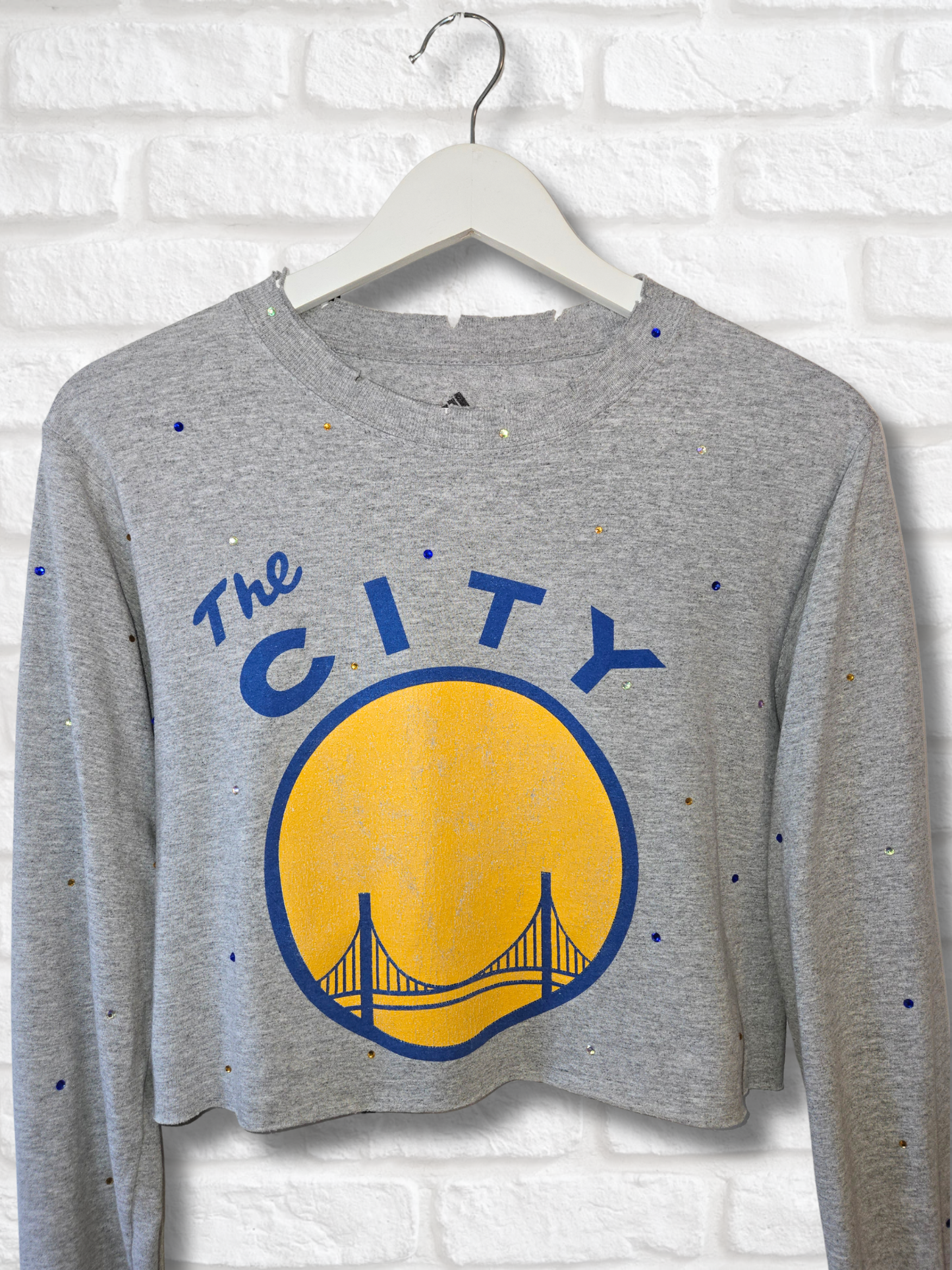 Golden State Warriors Crop Top- Small