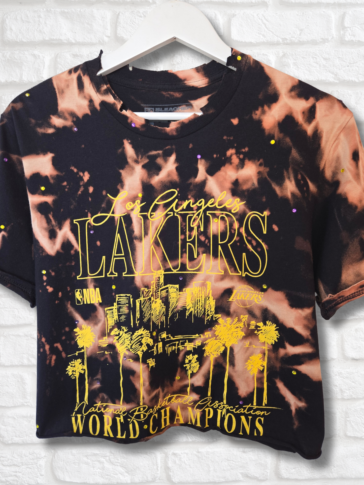 Los Angeles Lakers Crop Top- Medium