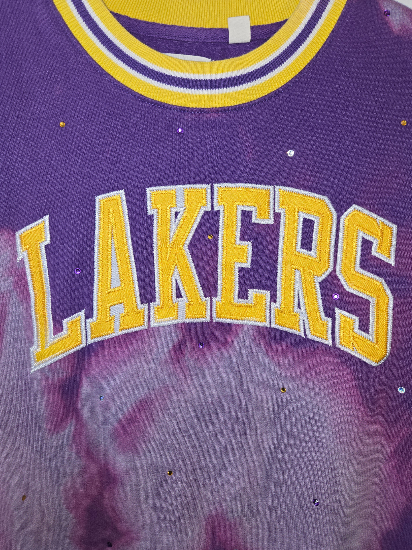 Los Angeles Lakers Crop Sweatshirt - Medium