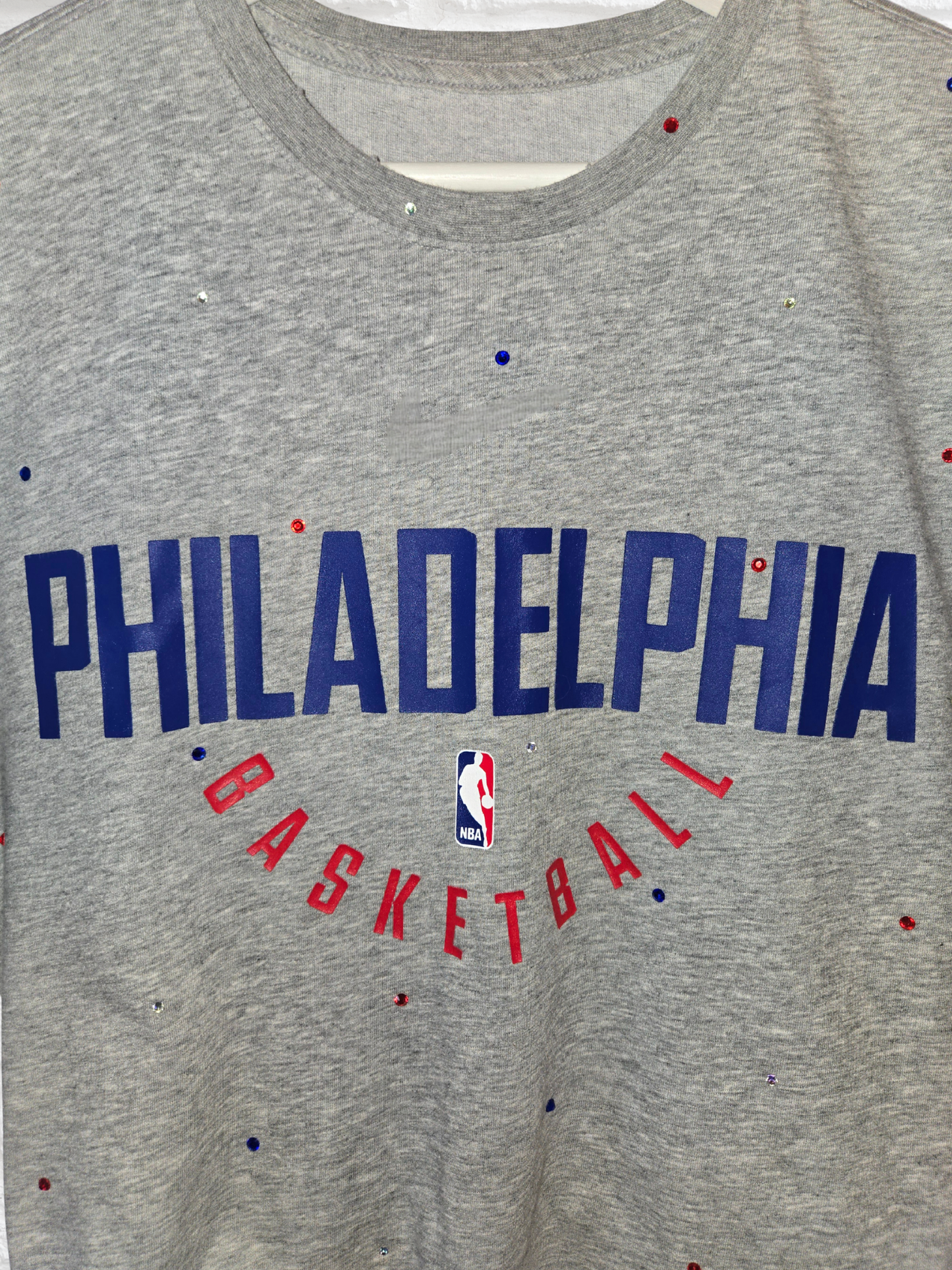 Philadelphia 76ers Crop Top - Medium