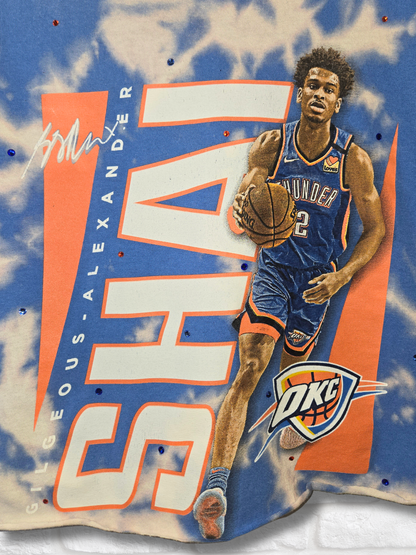 OKC Thunder Crop Top - Medium