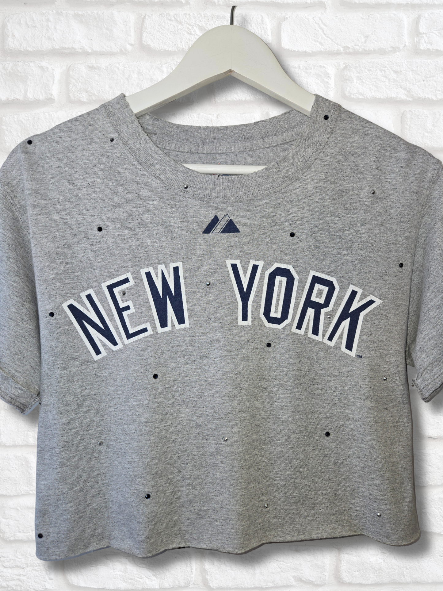 New York Yankees Crop Top- Small