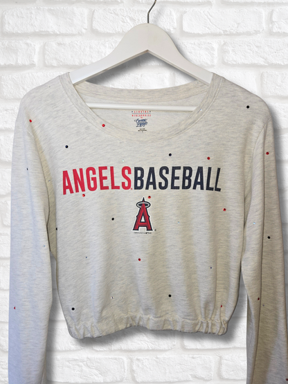 Los Angeles Angels Crop Sweatshirt - Small