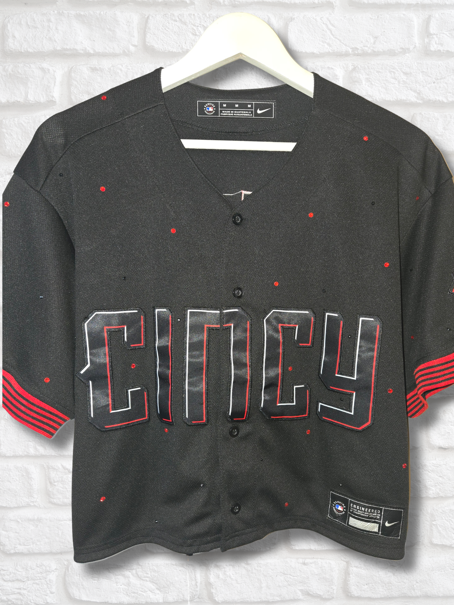 Cincinnati Reds Crop Jersey- M/L