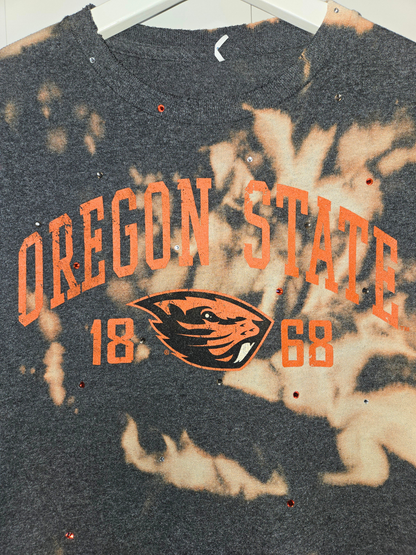 Oregon State Beavers Crop Top- Small