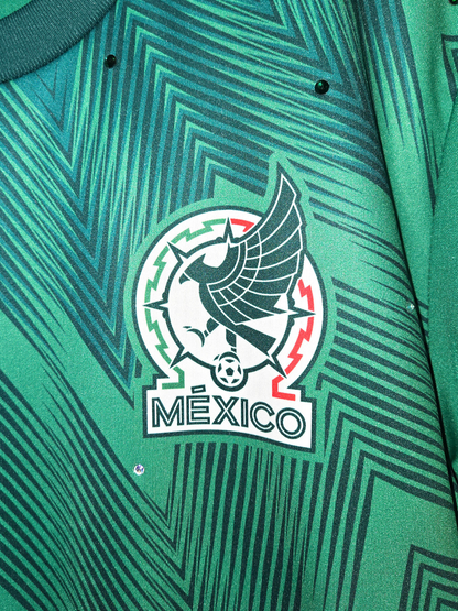 Team Mexico Ruffle Crop Top -  Large