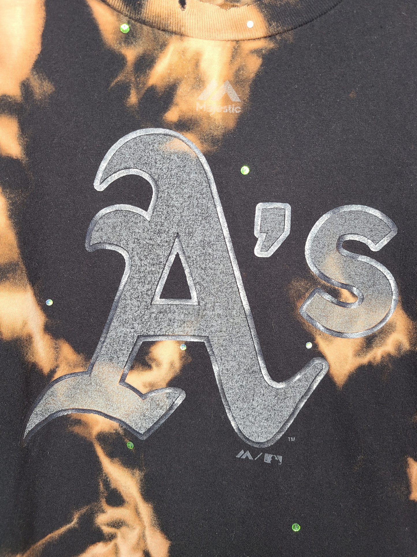 Vegas Athletics Crop Top- Large