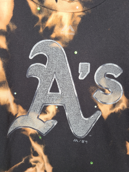 Vegas Athletics Crop Top- Large