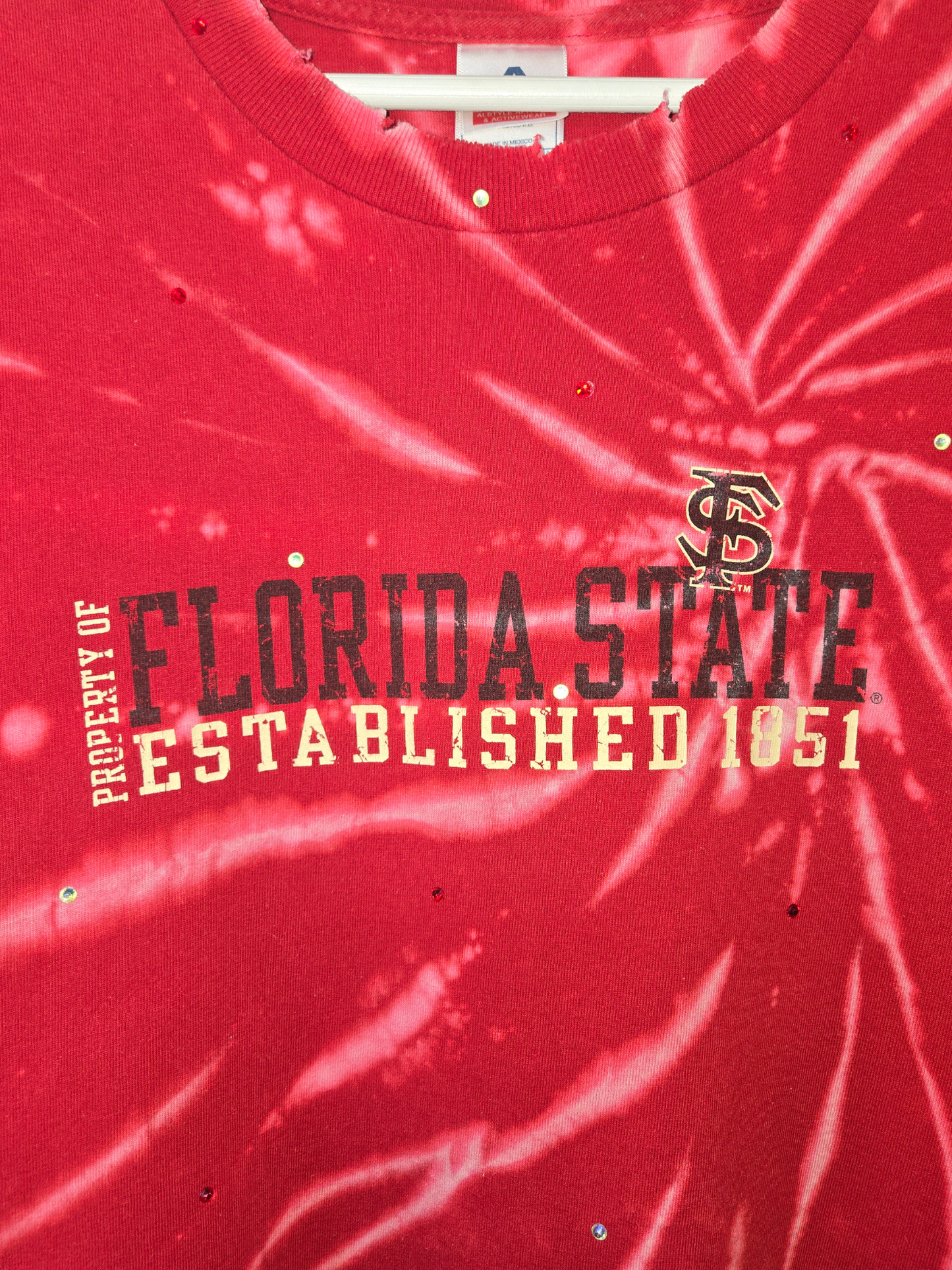 Florida State Seminoles Crop Top- XL