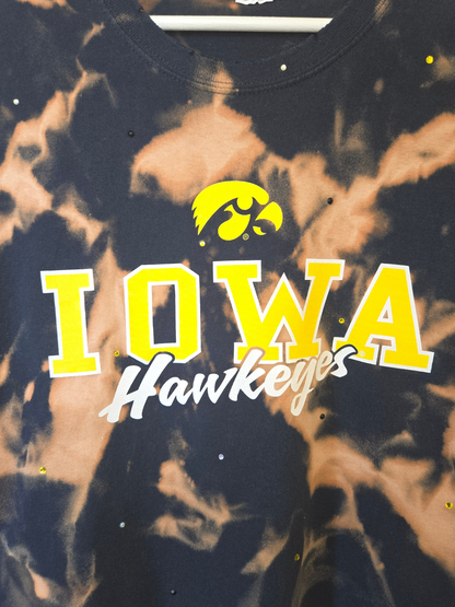 Iowa Hawkeyes Crop Top-XL