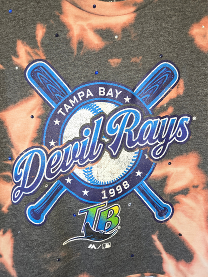 Tampa Bay Rays Crop Top- Large