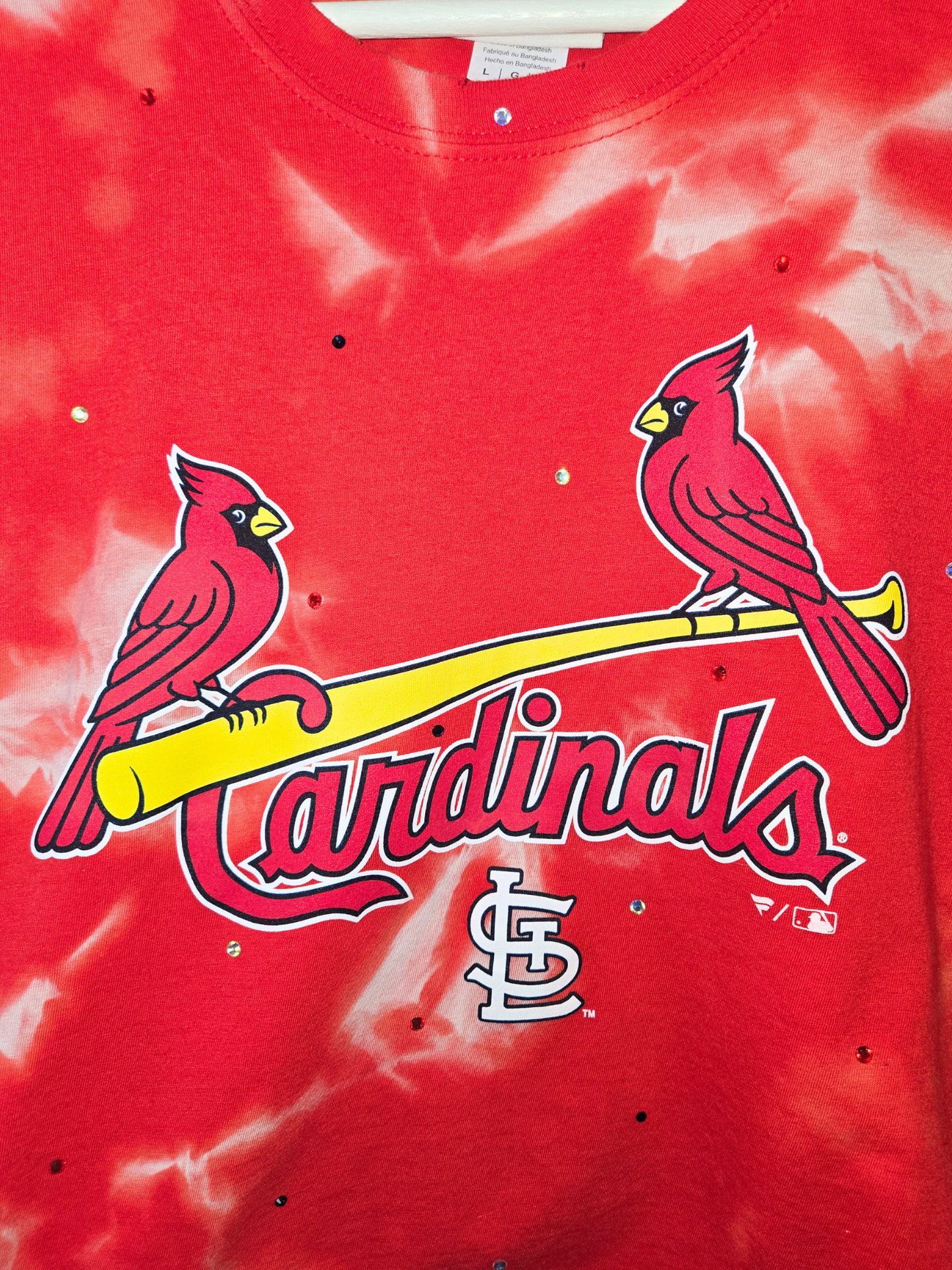 St Louis Cardinals Crop Top- Large