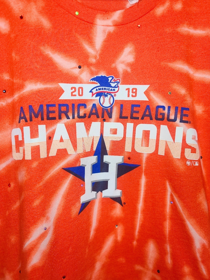 Houston Astros Crop Top- Medium
