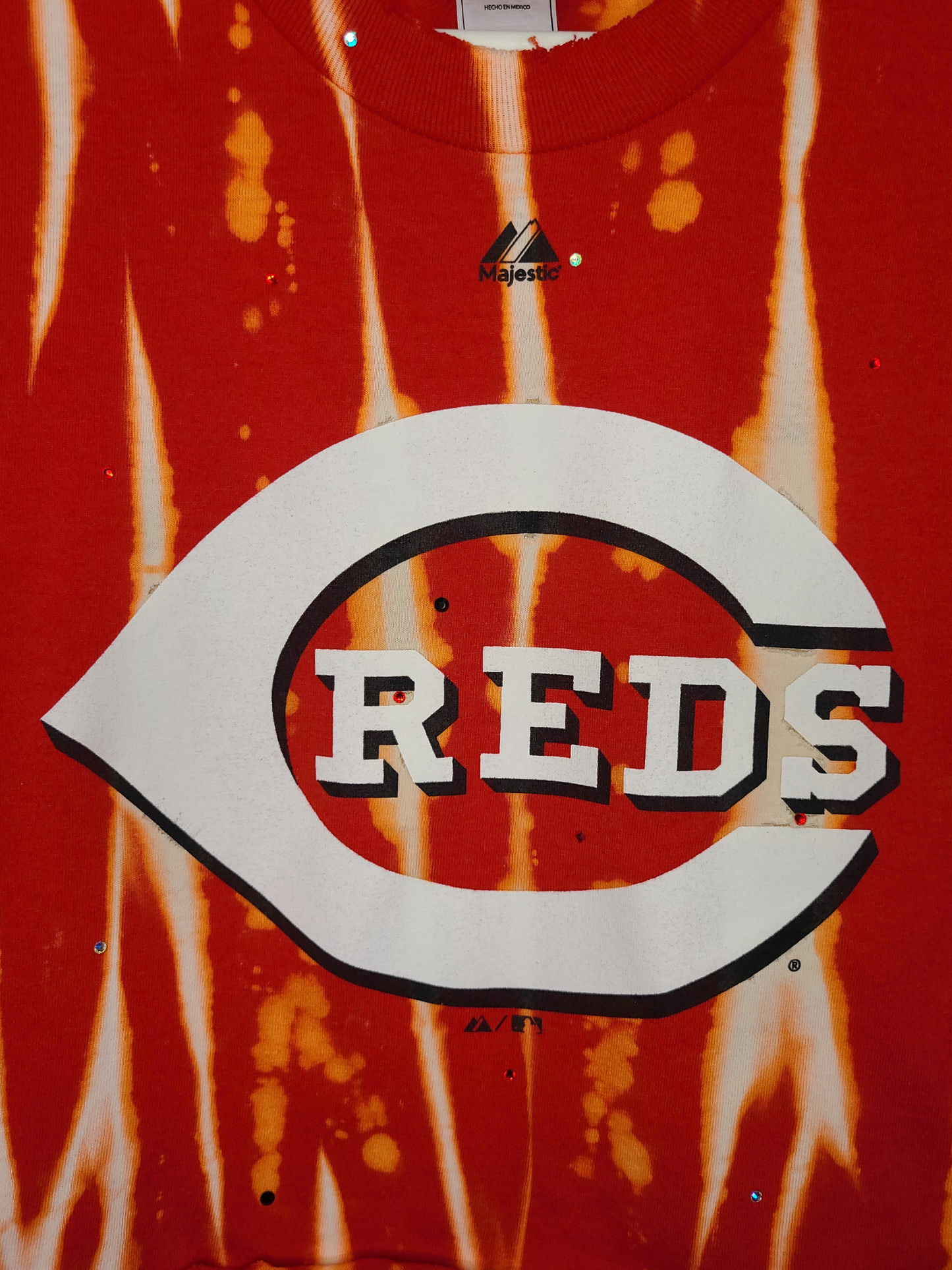 Cincinnati Reds Crop Top- Small