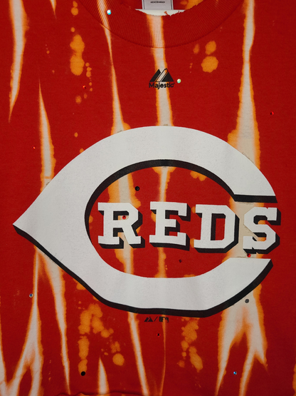 Cincinnati Reds Crop Top- Small