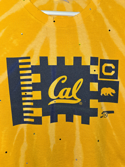 California Golden Bears Crop Top- Large