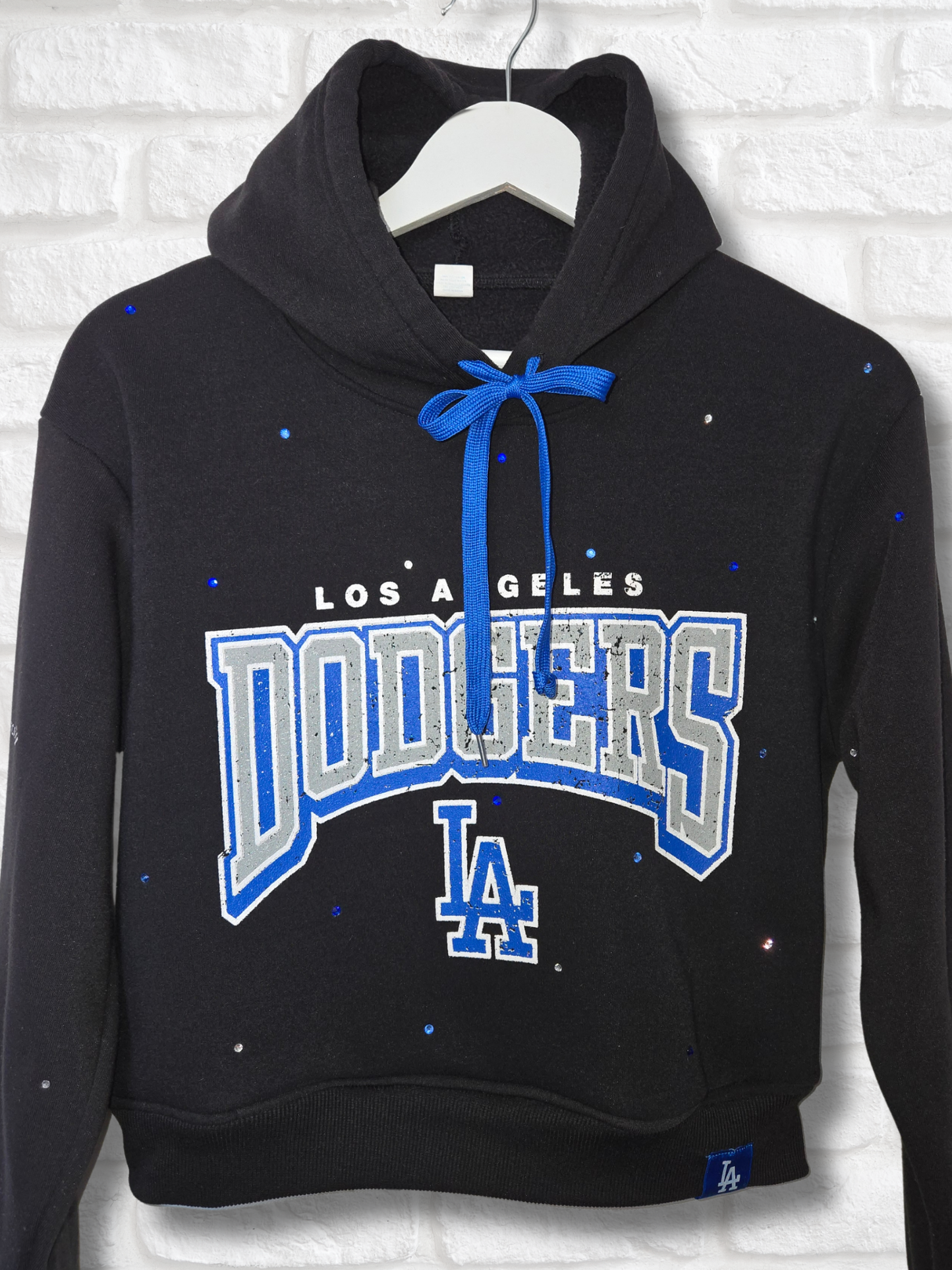 Los Angeles Dodgers Crop Hoodie - Medium